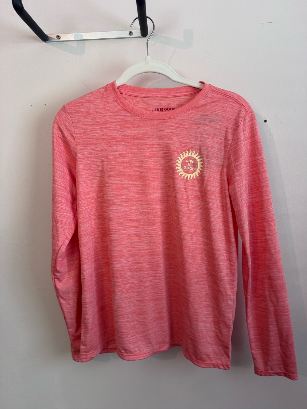 Life Is Good Long-Sleeve Tee with Sun Logo